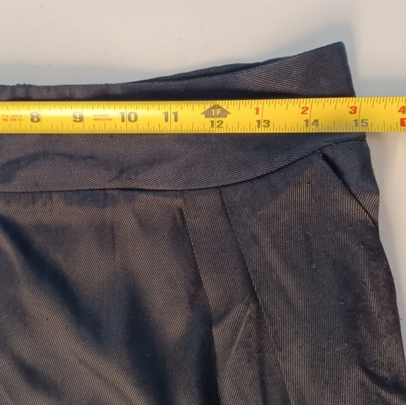 MARIA CHER Classic Black Pleated Office Mini Skirt - Picture 7 of 16